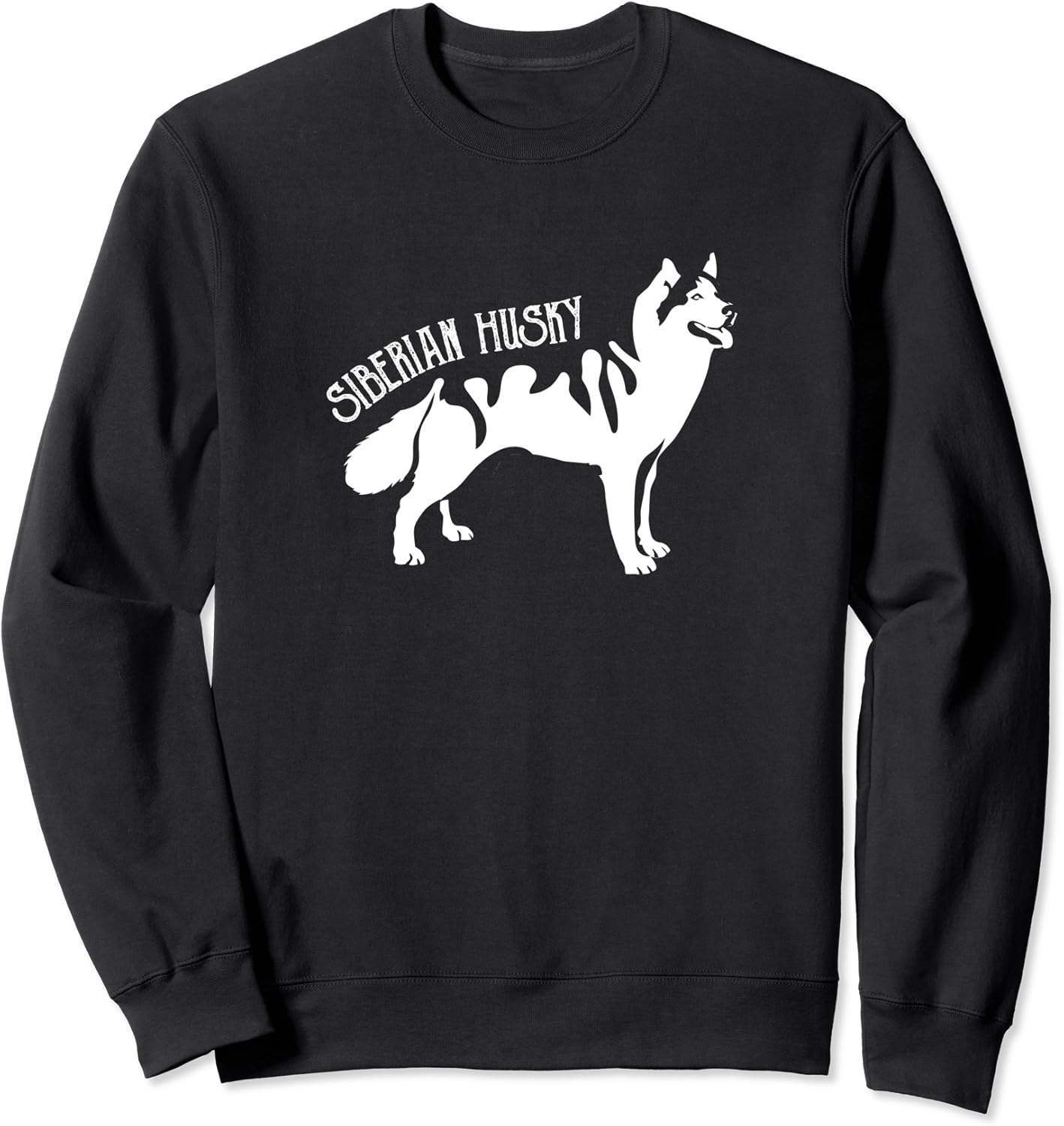 Siberian Huskies Husky Dog Lover Sweatshirt Clothing, Shoes & Jewelry